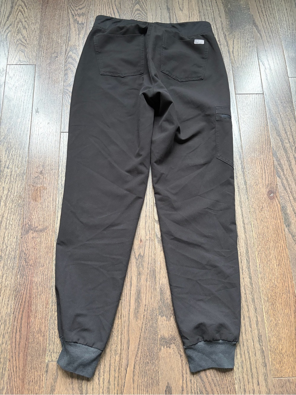 FIGS Black Zamora Skinny Jogger Scrub Pants Women’s Small Technical Collection - Picture 4 of 5